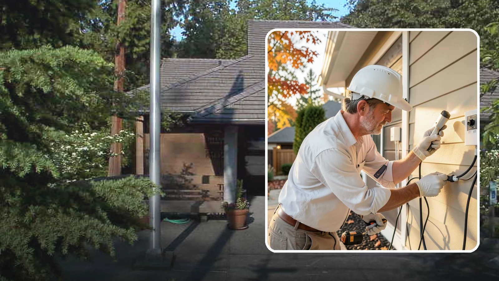 Landscape Lighting Wiring in Yarrow Point, King County, WA - We install low-voltage wiring and transformers for landscape, pathway, and outdoor accent lighting.