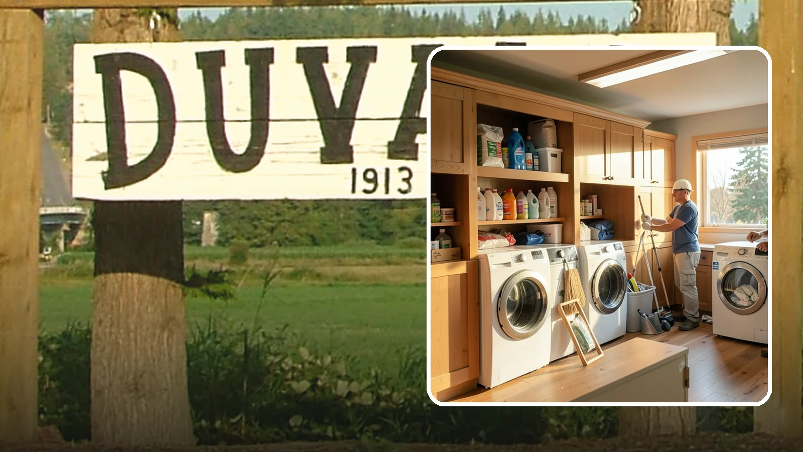 Laundry Room Cabinetry in Duvall, King County, WA - Installing practical laundry room cabinetry that organizes supplies and hides clutter around your machines.