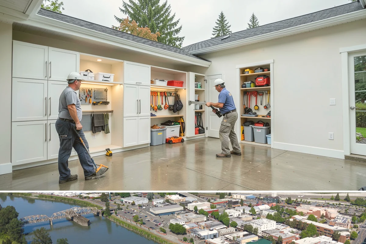 Laundry Room Cabinetry in Mount Vernon, Skagit County, WA - Laundry cabinetry is indoor work completed in any season to match your project schedule.