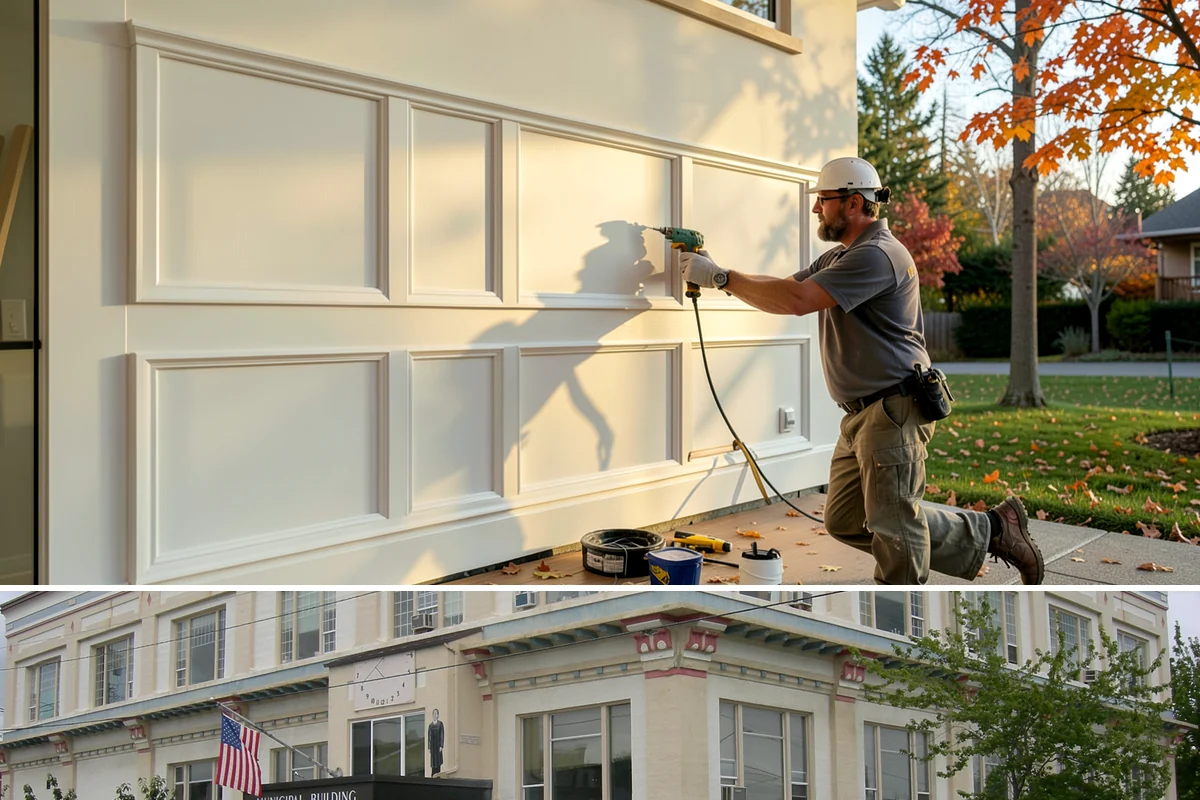 Laundry Room Construction in Anacortes, Skagit County, WA - Drier months from late spring through early fall are best when new construction touches exterior walls or venting penetrations...