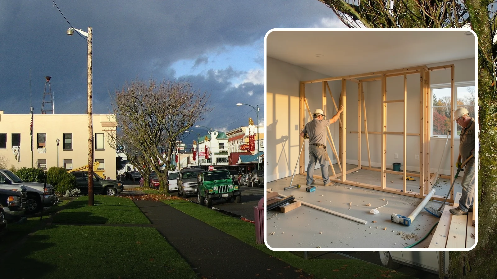 Laundry Room Construction in Arlington, Snohomish County, WA - We build brand-new laundry rooms from the framing up, engineered for Western Washington's wet climate and seismic code.