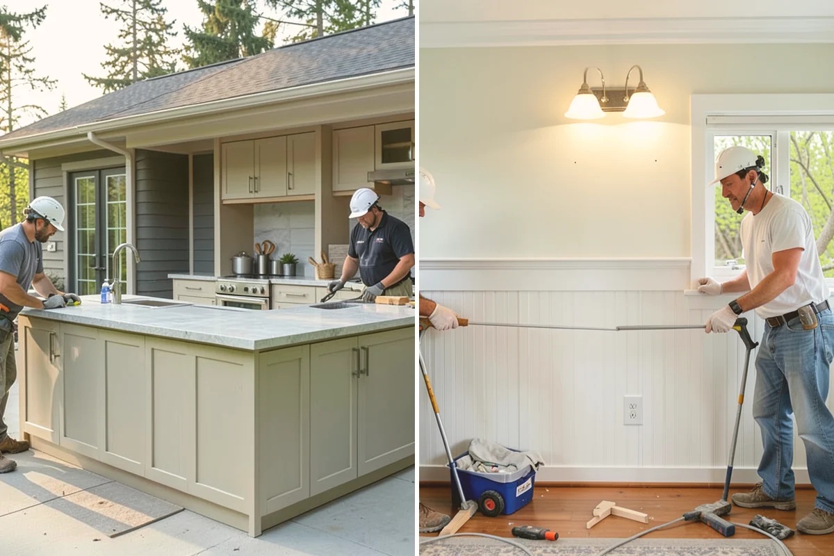 Laundry Room Construction in Bellevue, King County, WA - Assess the location, utilities access, and structural needs for the new room