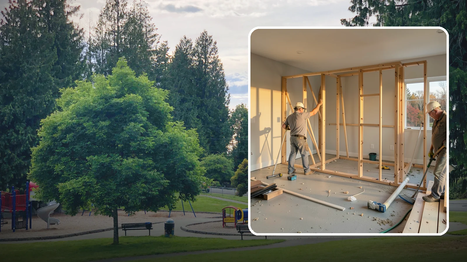 Laundry Room Construction in Bonney Lake, Pierce County, WA - We build brand-new laundry rooms from the framing up, engineered for Western Washington's wet climate and seismic code.