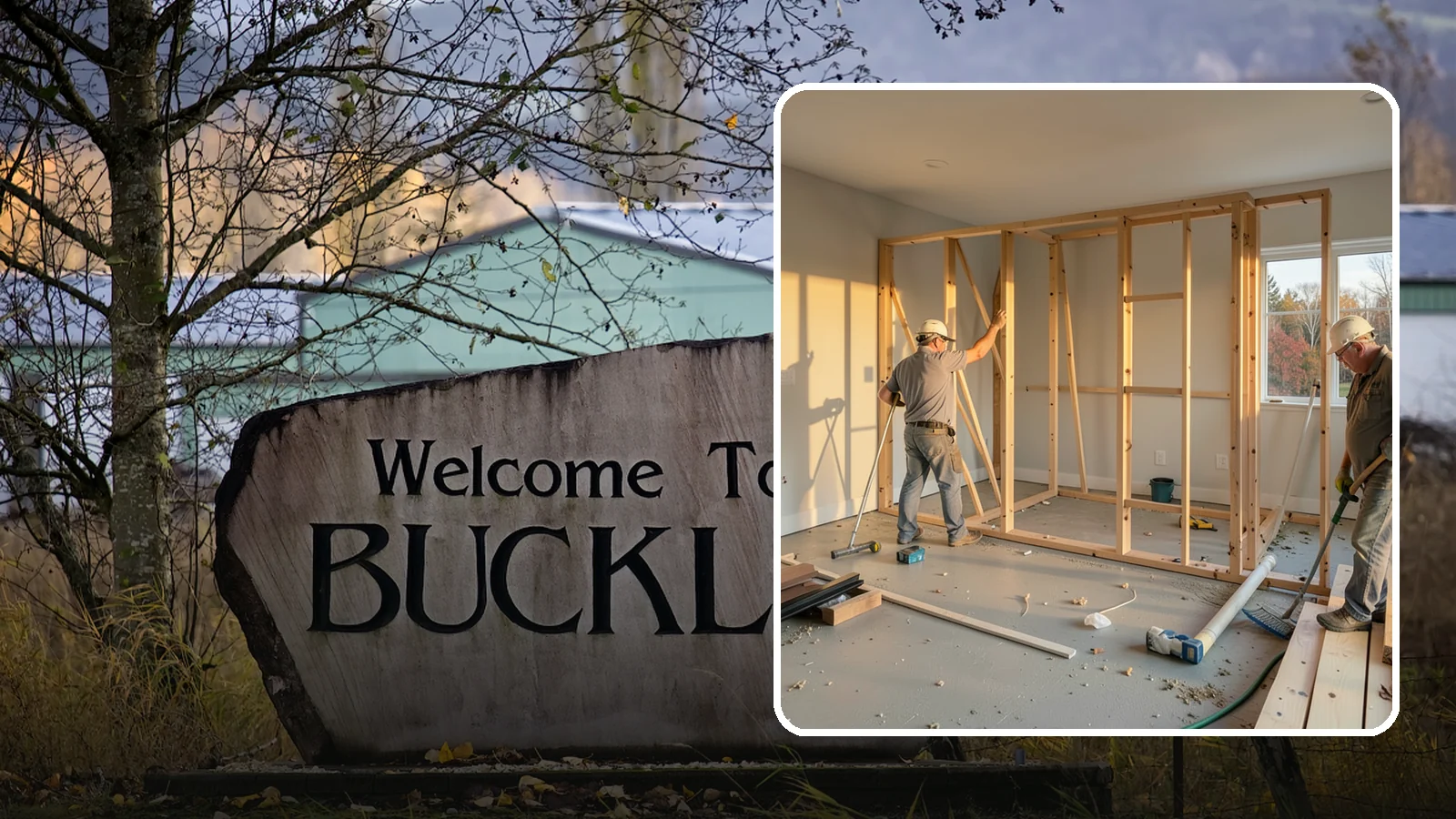Laundry Room Construction in Buckley, Pierce County, WA - We build brand-new laundry rooms from the framing up, engineered for Western Washington's wet climate and seismic code.