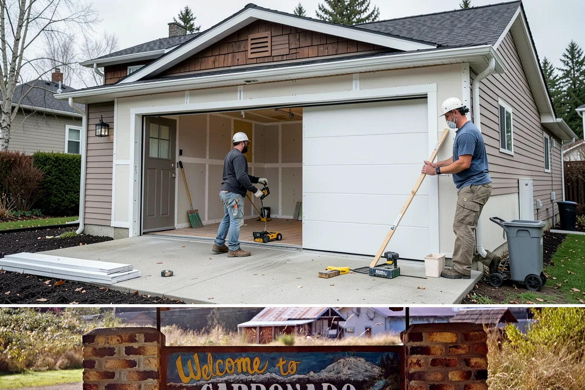 Laundry Room Construction in Carbonado, Pierce County, WA - Drier months from late spring through early fall are best when new construction touches exterior walls or venting penetrations...