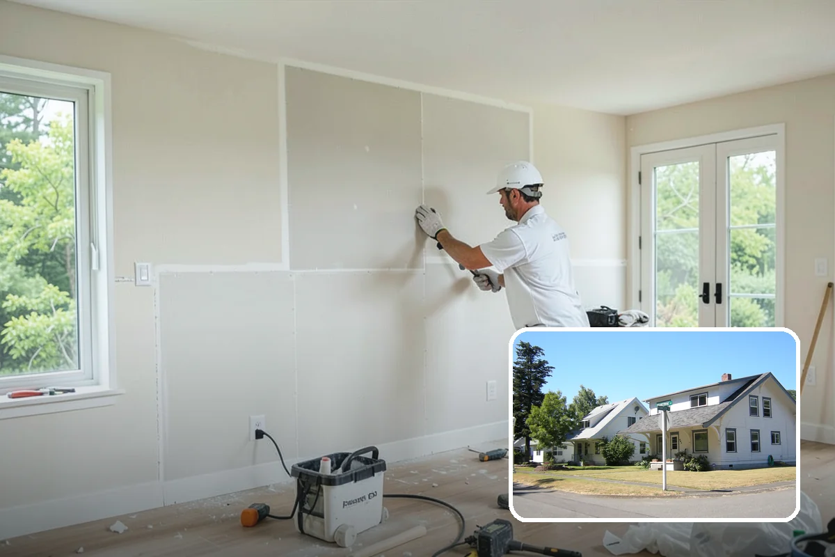 Laundry Room Construction in DuPont, Pierce County, WA - A dedicated space that removes laundry from cramped closets or garages