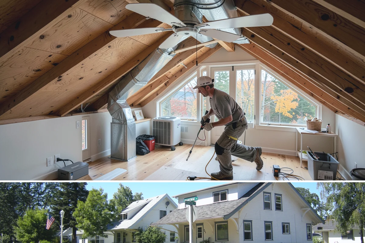 Laundry Room Construction in DuPont, Pierce County, WA - Drier months from late spring through early fall are best when new construction touches exterior walls or venting penetrations...