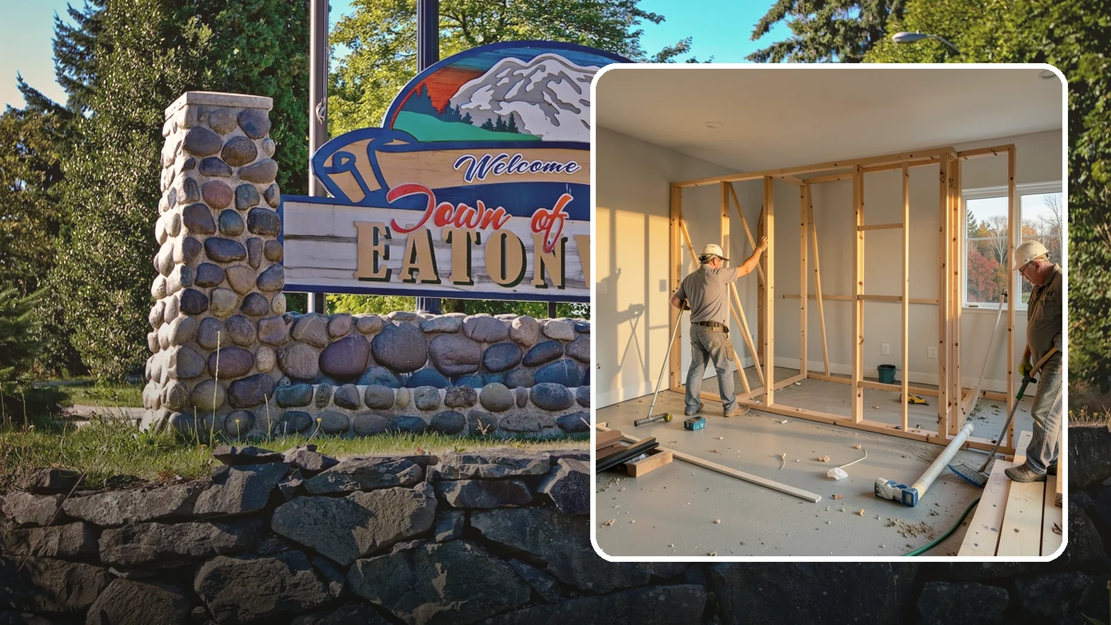 Laundry Room Construction in Eatonville, Pierce County, WA - We build brand-new laundry rooms from the framing up, engineered for Western Washington's wet climate and seismic code.