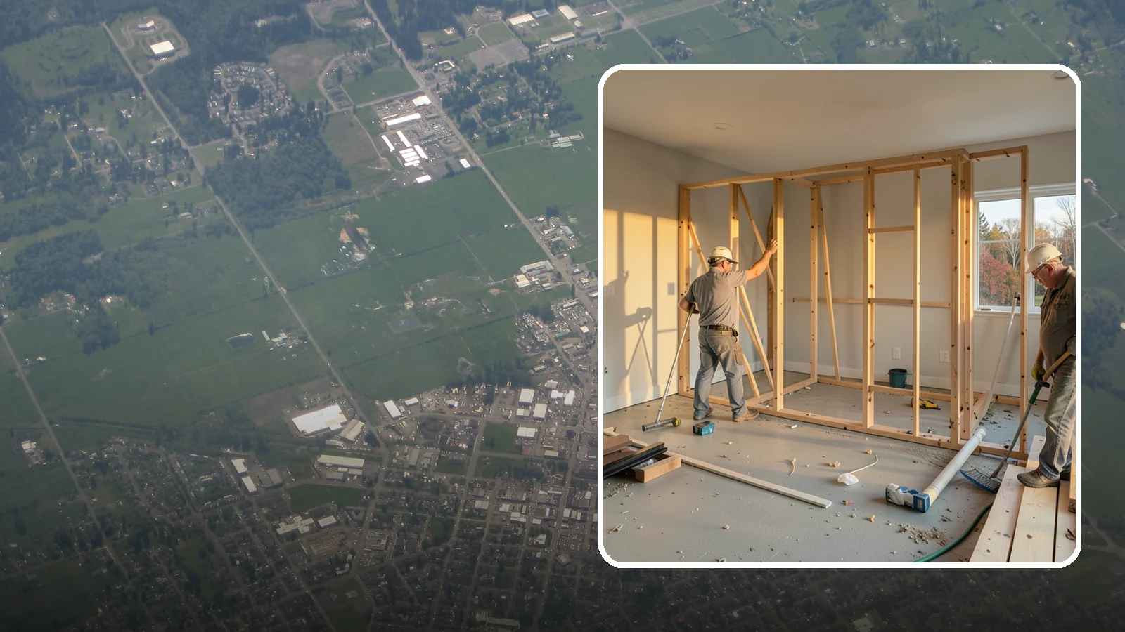 Laundry Room Construction in Enumclaw, King County, WA - We build brand-new laundry rooms from the framing up, engineered for Western Washington's wet climate and seismic code.