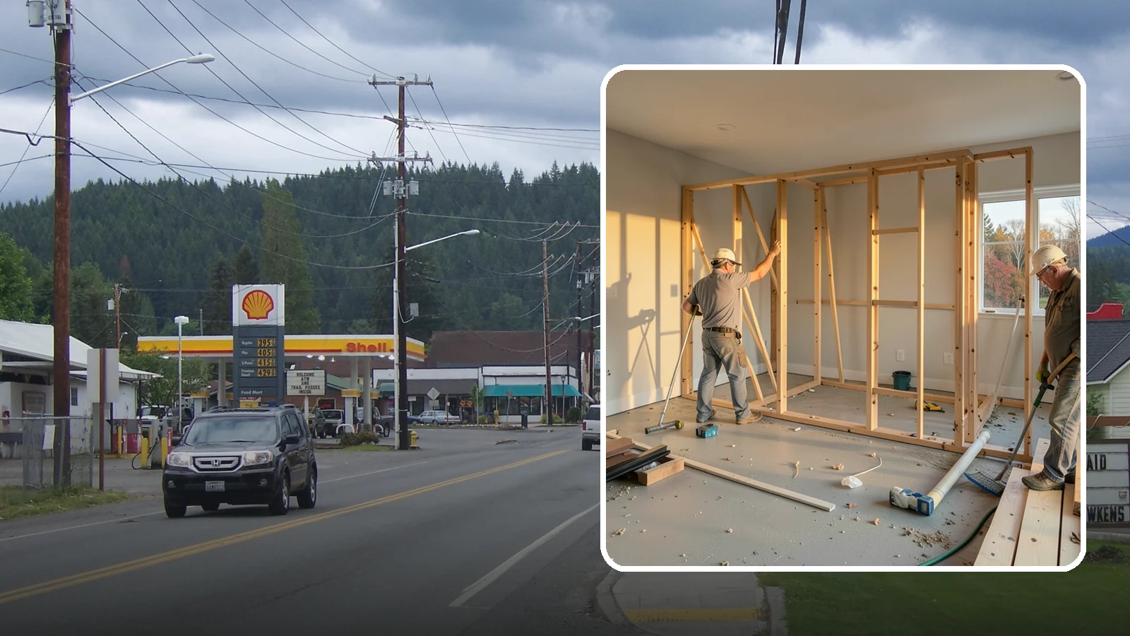 Laundry Room Construction in Granite Falls, Snohomish County, WA - We build brand-new laundry rooms from the framing up, engineered for Western Washington's wet climate and seismic code.