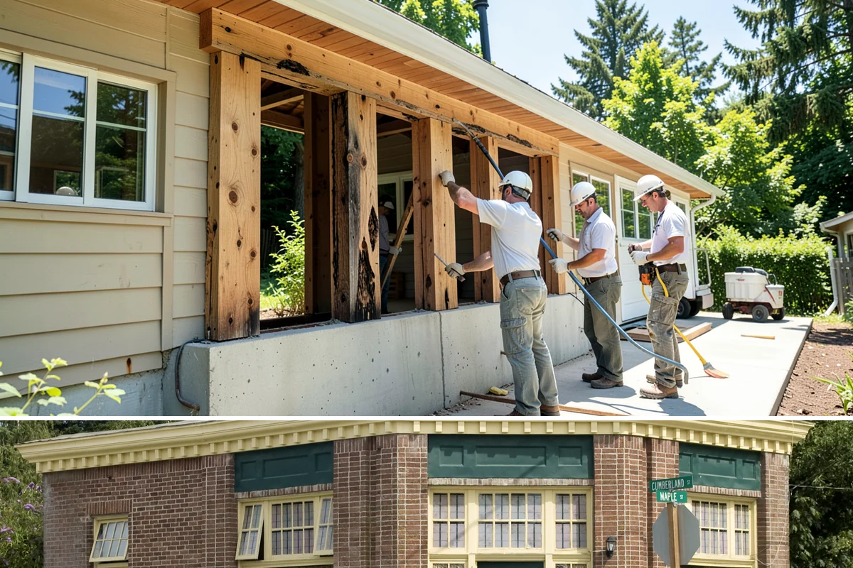 Laundry Room Construction in Hamilton, Skagit County, WA - Drier months from late spring through early fall are best when new construction touches exterior walls or venting penetrations...