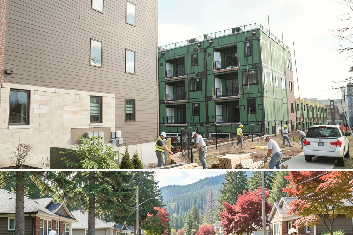 Laundry Room Construction in Hunts Point, King County, WA - Drier months from late spring through early fall are best when new construction touches exterior walls or venting penetrations...
