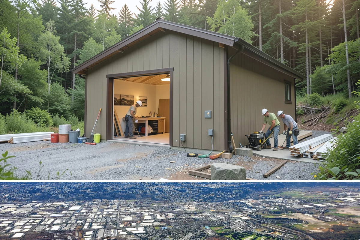 Laundry Room Construction in Kent, King County, WA - Drier months from late spring through early fall are best when new construction touches exterior walls or venting penetrations...