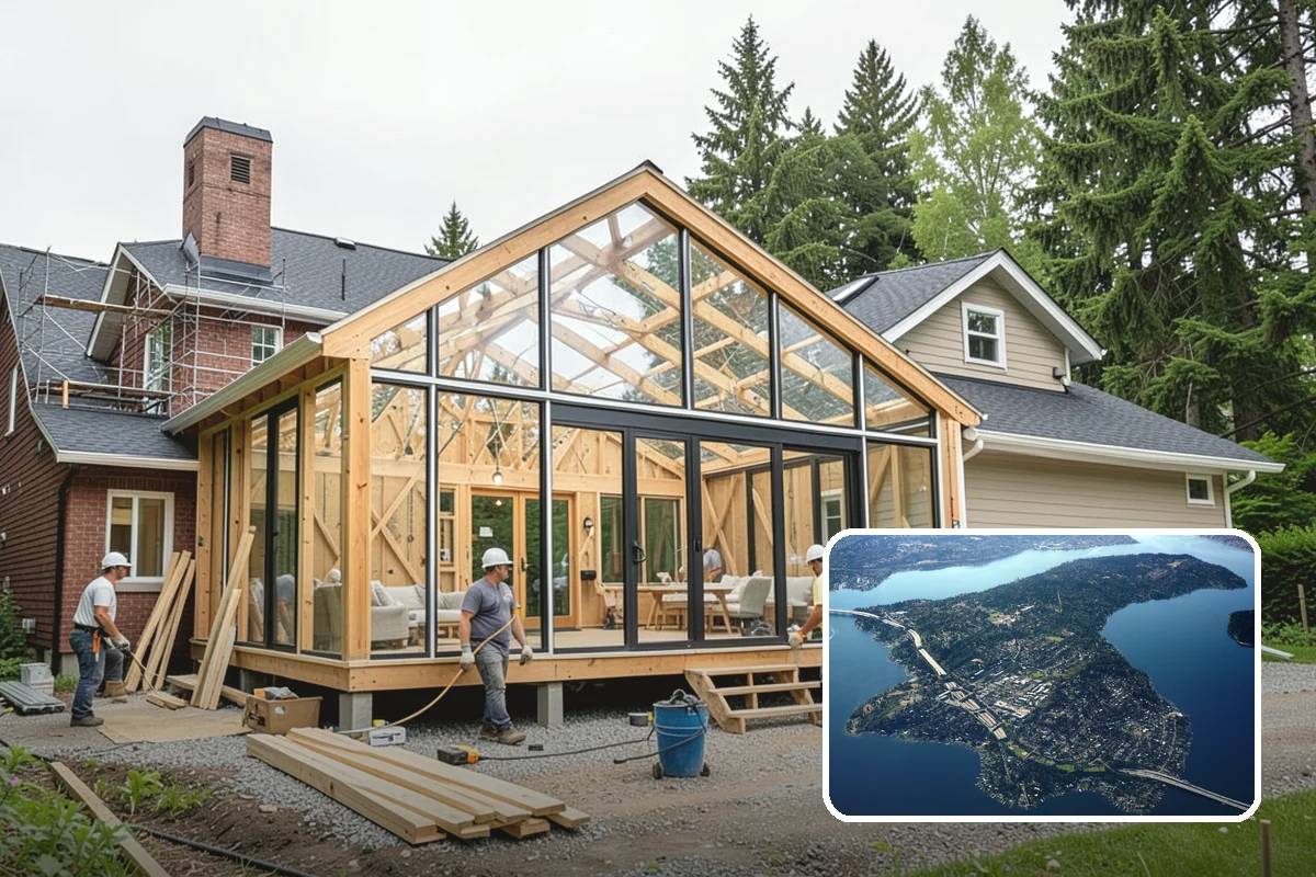Laundry Room Construction in Mercer Island, King County, WA - A dedicated space that removes laundry from cramped closets or garages
