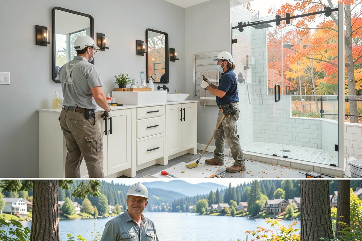 Laundry Room Construction in Milton, King County, WA - Drier months from late spring through early fall are best when new construction touches exterior walls or venting penetrations...