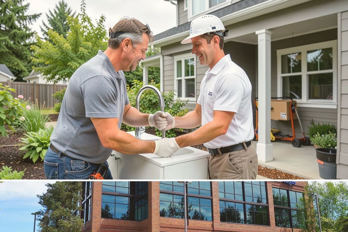 Laundry Room Construction in Mountlake Terrace, Snohomish County, WA - Drier months from late spring through early fall are best when new construction touches exterior walls or venting penetrations...