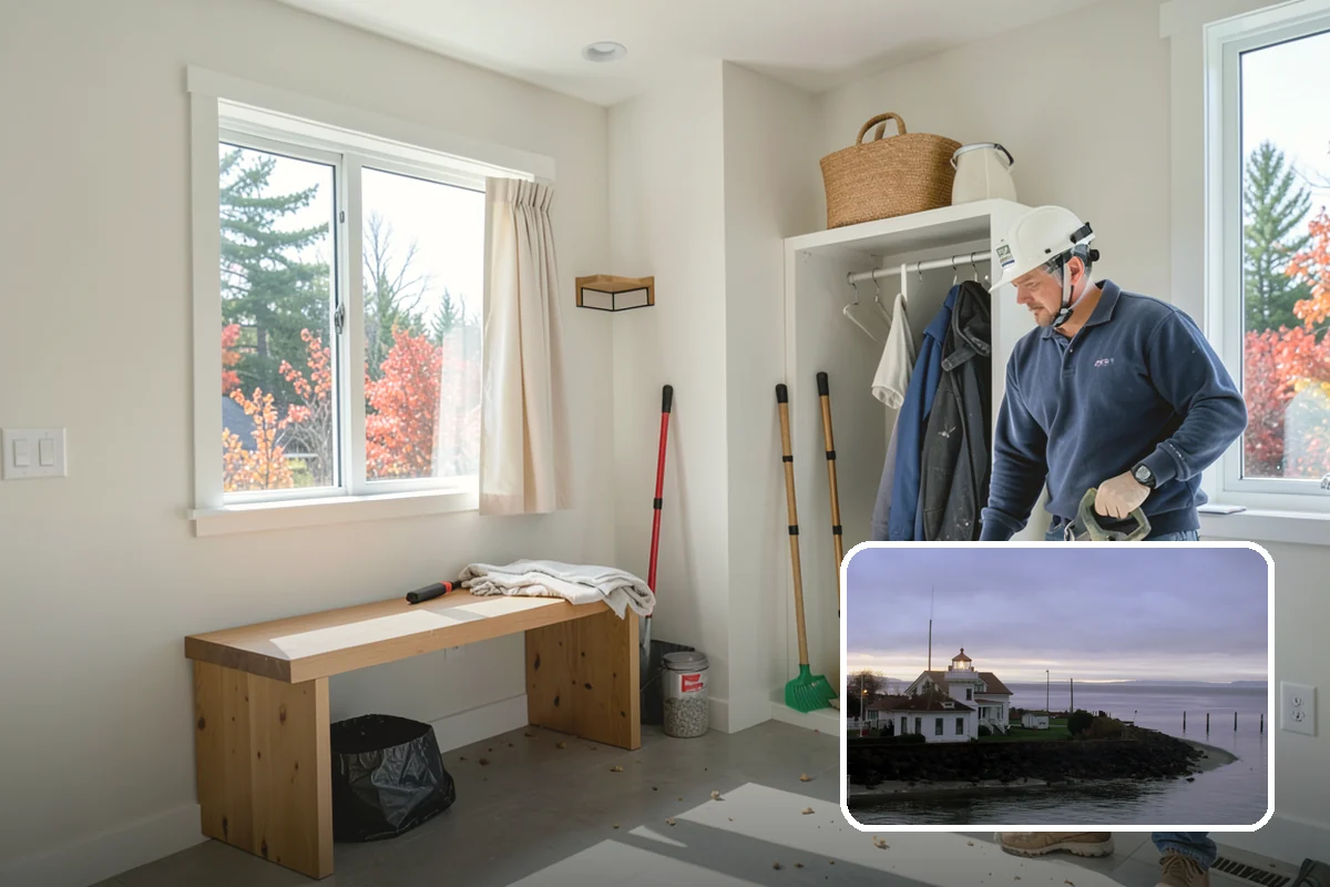 Laundry Room Construction in Mukilteo, Snohomish County, WA - A dedicated space that removes laundry from cramped closets or garages