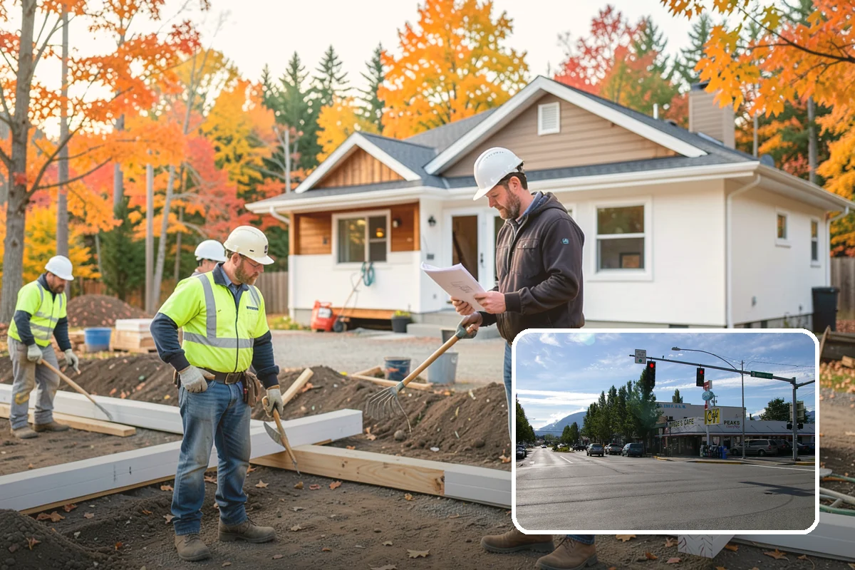 Laundry Room Construction in North Bend, King County, WA - A dedicated space that removes laundry from cramped closets or garages