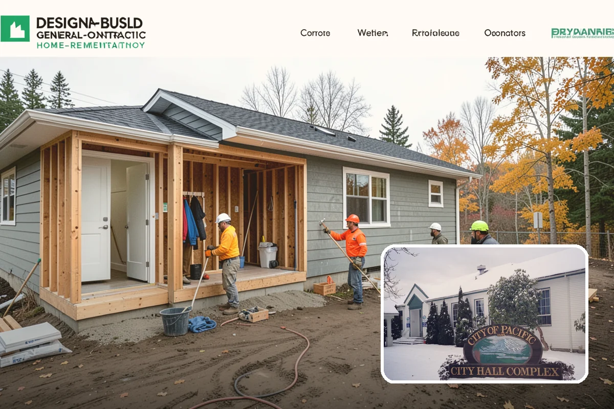 Laundry Room Construction in Pacific, King County, WA - A dedicated space that removes laundry from cramped closets or garages