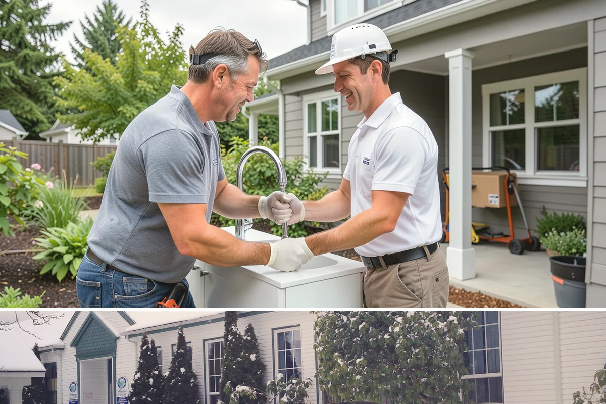 Laundry Room Construction in Pacific, King County, WA - Drier months from late spring through early fall are best when new construction touches exterior walls or venting penetrations...