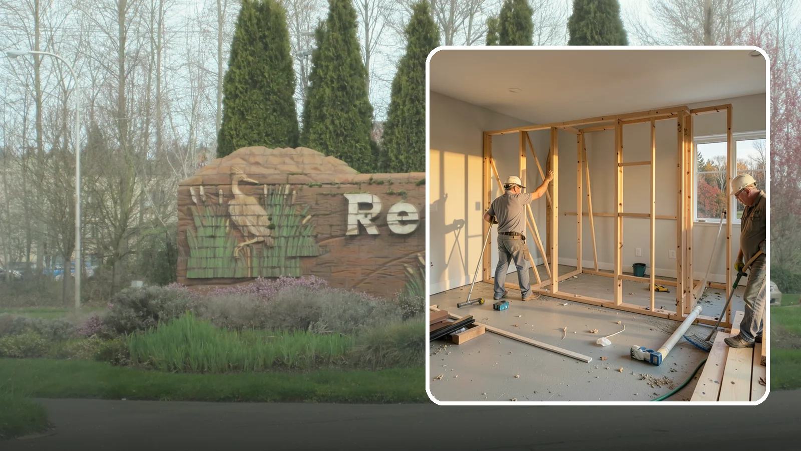Laundry Room Construction in Renton, King County, WA - We build brand-new laundry rooms from the framing up, engineered for Western Washington's wet climate and seismic code.