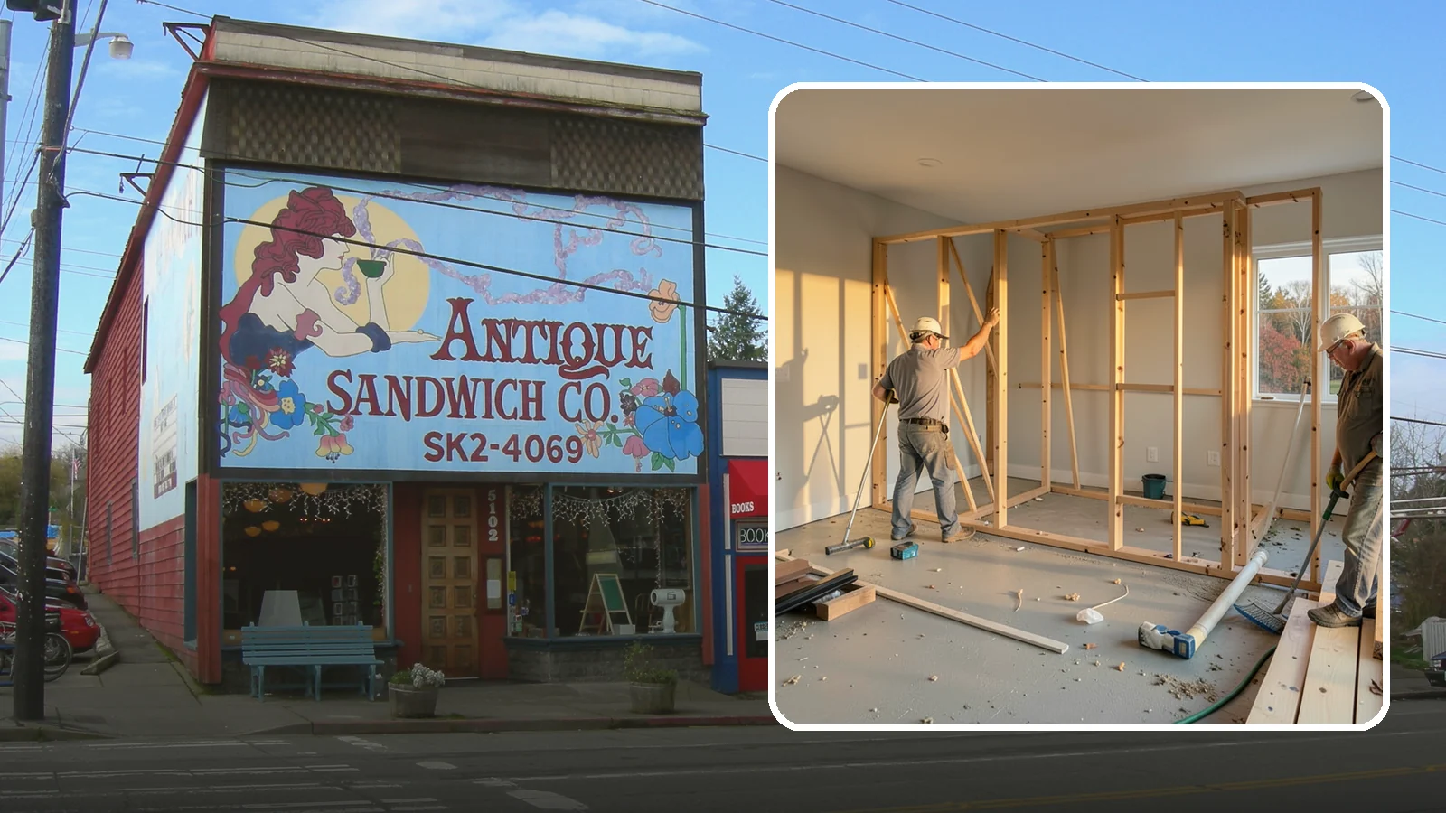 Laundry Room Construction in Ruston, Pierce County, WA - We build brand-new laundry rooms from the framing up, engineered for Western Washington's wet climate and seismic code.