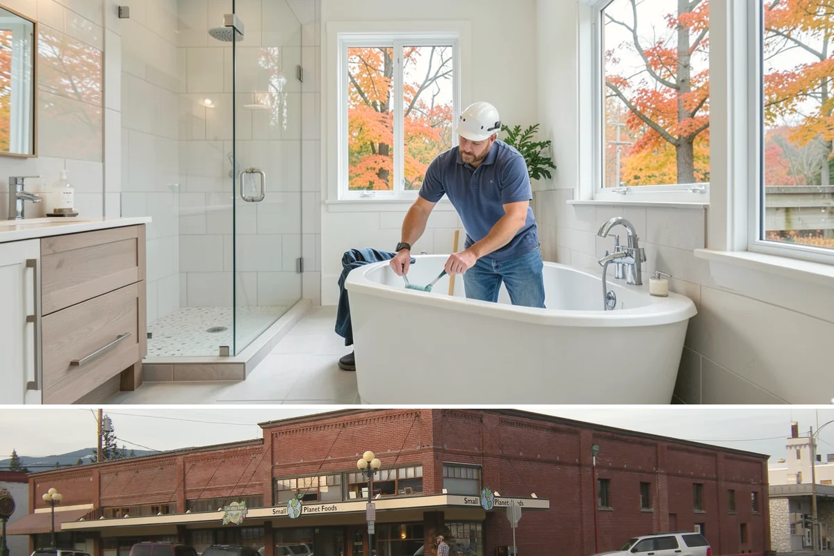 Laundry Room Construction in Sedro-Woolley, Skagit County, WA - Drier months from late spring through early fall are best when new construction touches exterior walls or venting penetrations...