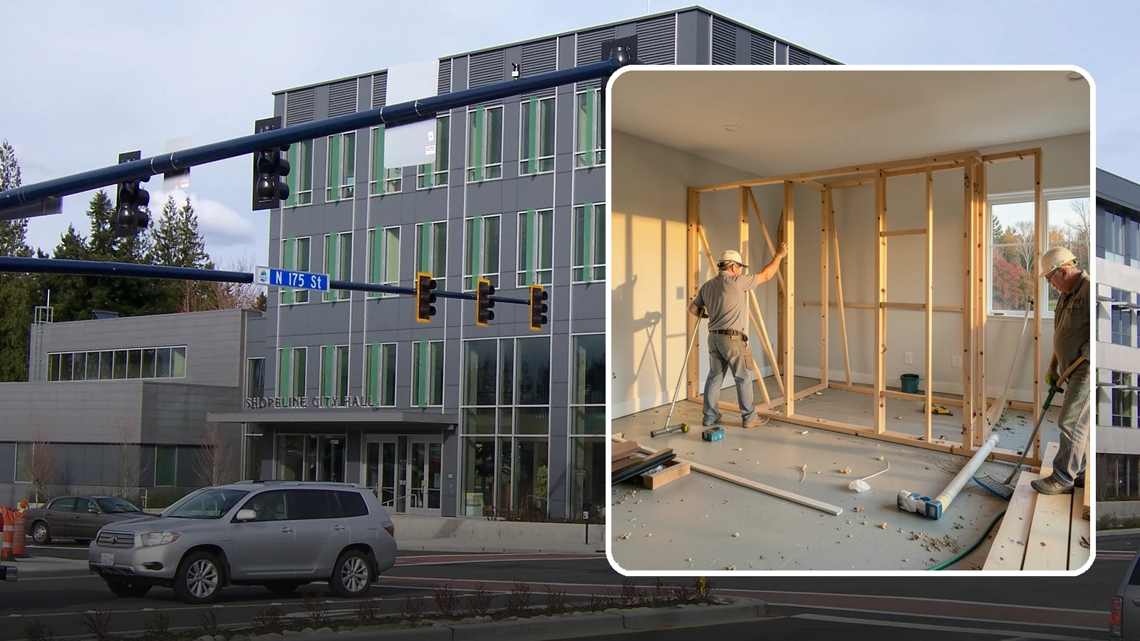 Laundry Room Construction in Shoreline, King County, WA - We build brand-new laundry rooms from the framing up, engineered for Western Washington's wet climate and seismic code.