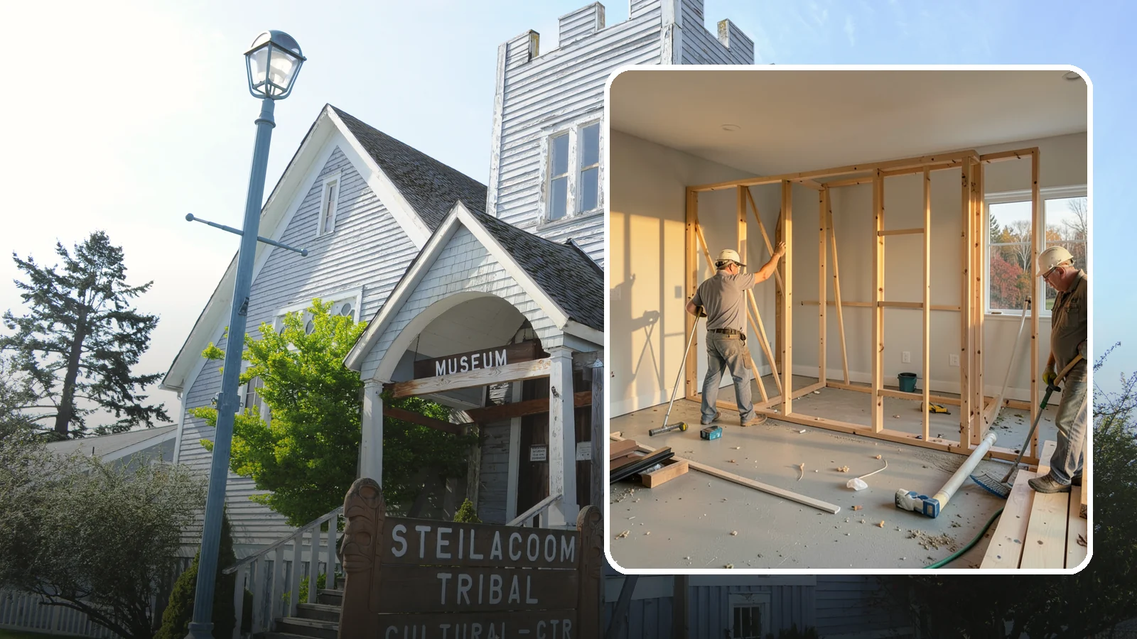 Laundry Room Construction in Steilacoom, Pierce County, WA - We build brand-new laundry rooms from the framing up, engineered for Western Washington's wet climate and seismic code.