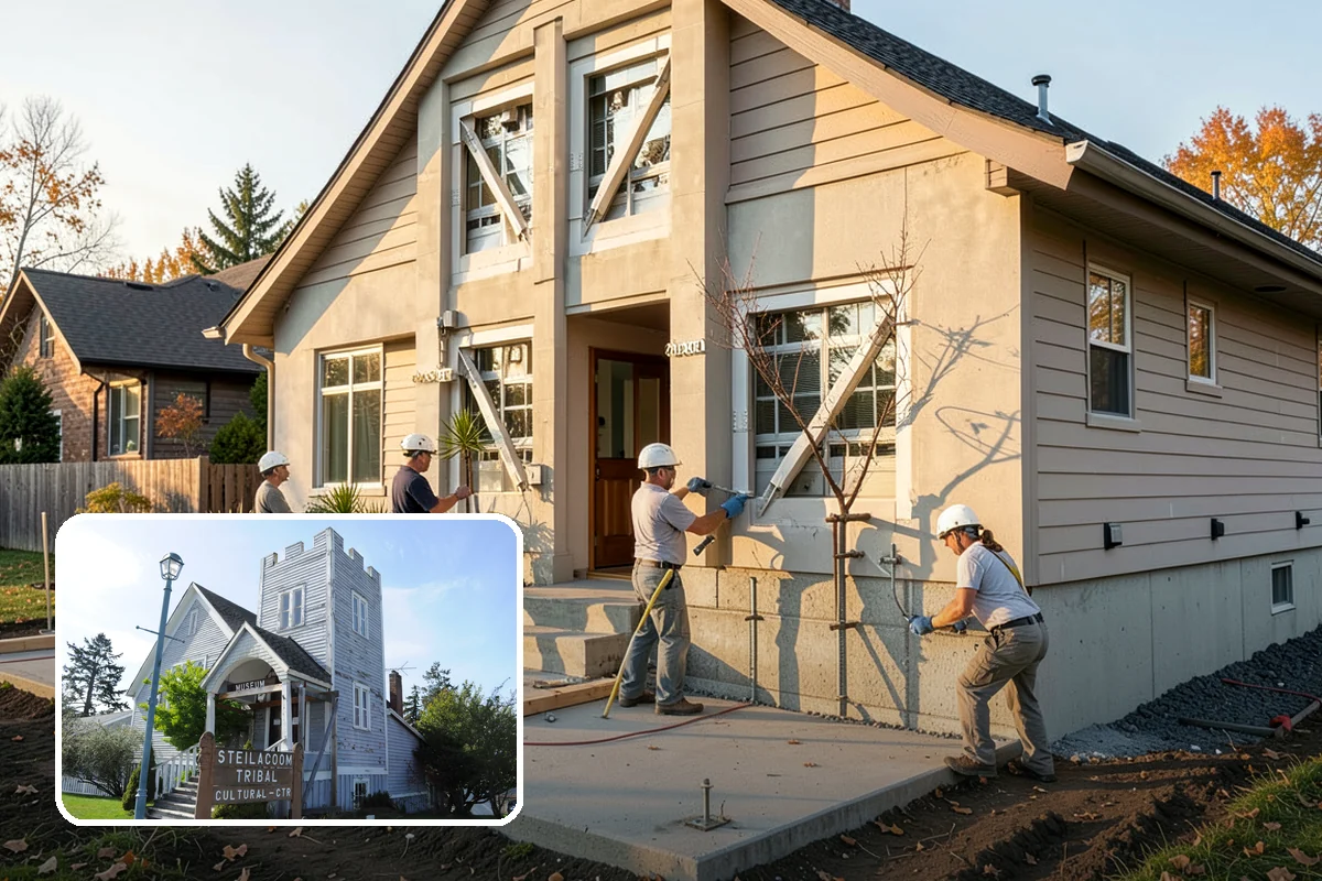 Laundry Room Construction in Steilacoom, Pierce County, WA - A dedicated space that removes laundry from cramped closets or garages