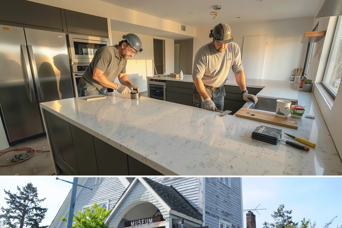 Laundry Room Construction in Steilacoom, Pierce County, WA - Drier months from late spring through early fall are best when new construction touches exterior walls or venting penetrations...