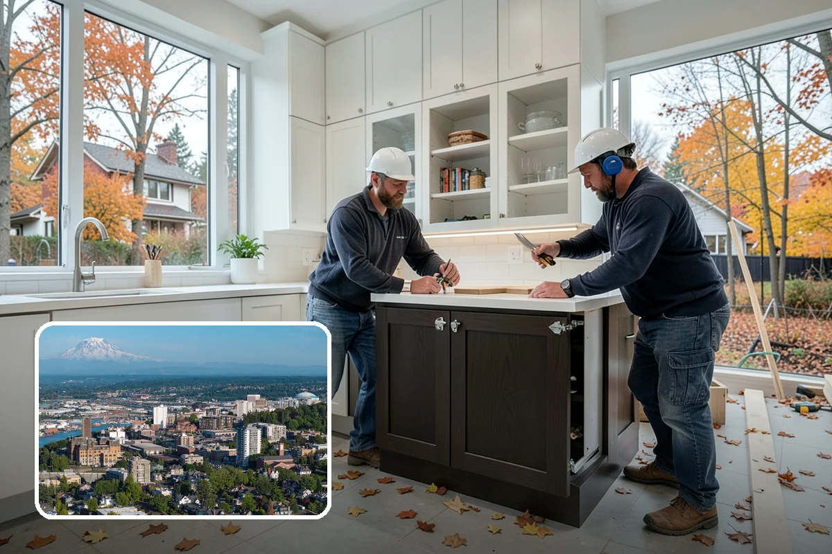 Laundry Room Construction in Tacoma, Pierce County, WA - A dedicated space that removes laundry from cramped closets or garages