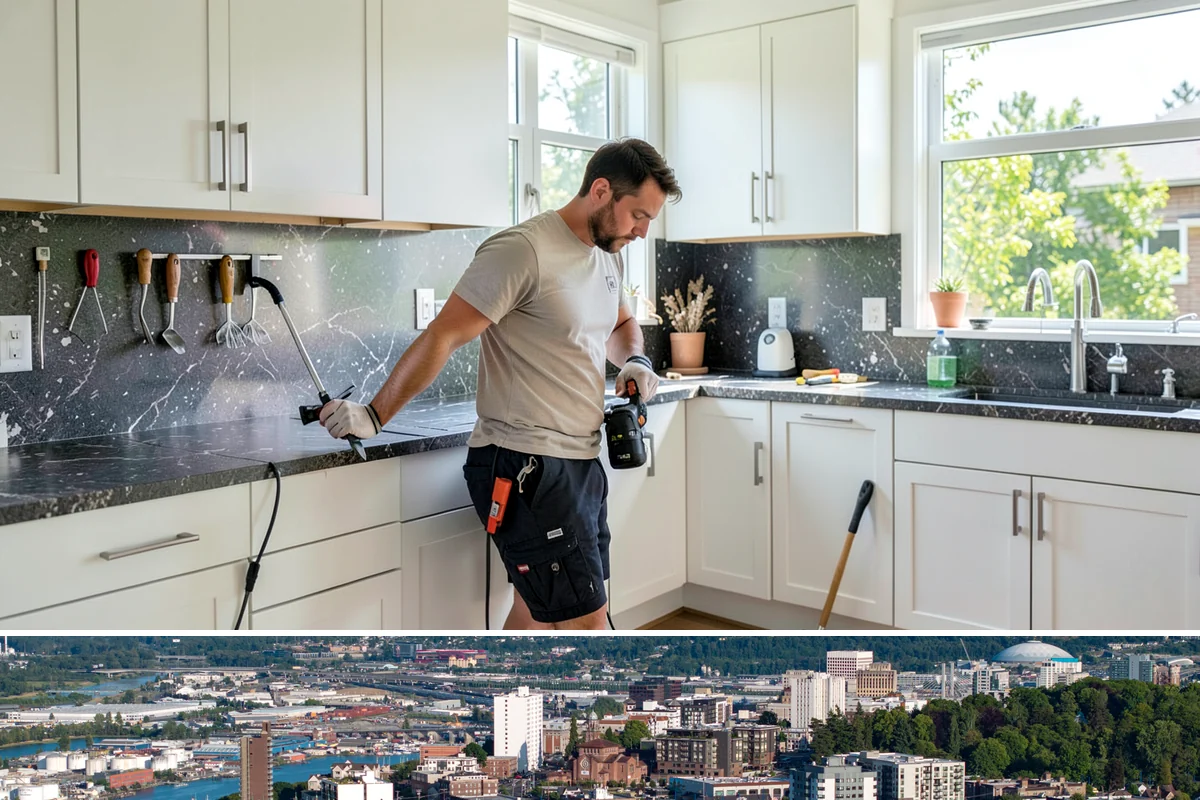 Laundry Room Construction in Tacoma, Pierce County, WA - Drier months from late spring through early fall are best when new construction touches exterior walls or venting penetrations...