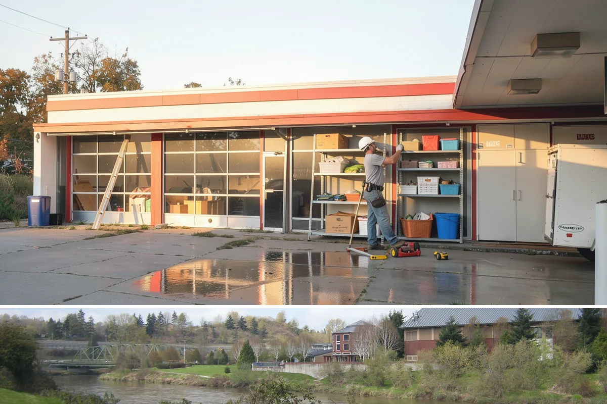 Laundry Room Construction in Tukwila, King County, WA - Drier months from late spring through early fall are best when new construction touches exterior walls or venting penetrations...