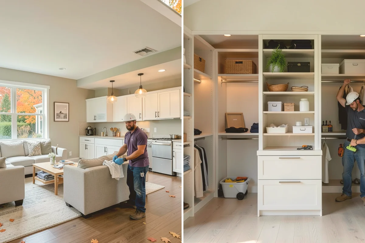 Laundry Room Remodeling in Brier, Snohomish County, WA - Walk the existing room and confirm goals, appliance sizes, and budget