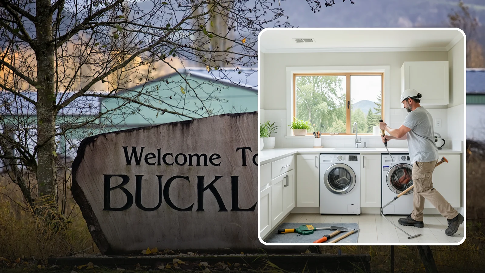 Laundry Room Remodeling in Buckley, Pierce County, WA - We remodel tired Puget Sound laundry rooms into bright, efficient spaces built to handle the region's constant moisture.