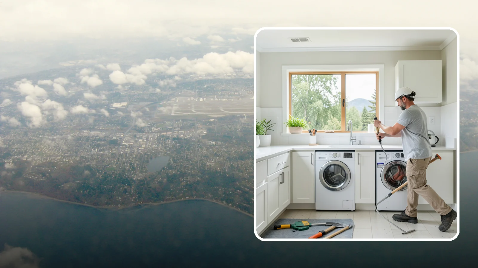 Laundry Room Remodeling in Burien, King County, WA - We remodel tired Puget Sound laundry rooms into bright, efficient spaces built to handle the region's constant moisture.