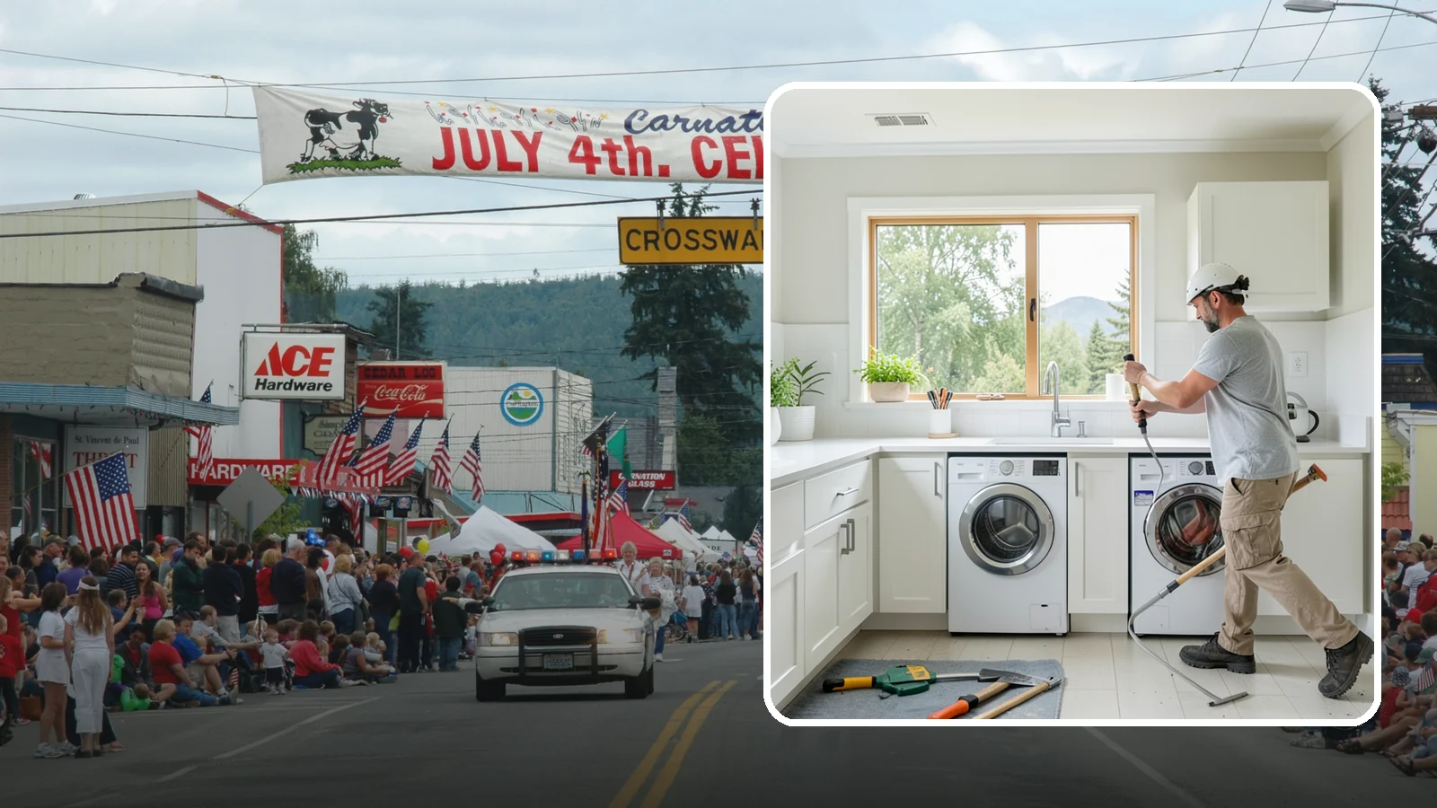 Laundry Room Remodeling in Carnation, King County, WA - We remodel tired Puget Sound laundry rooms into bright, efficient spaces built to handle the region's constant moisture.