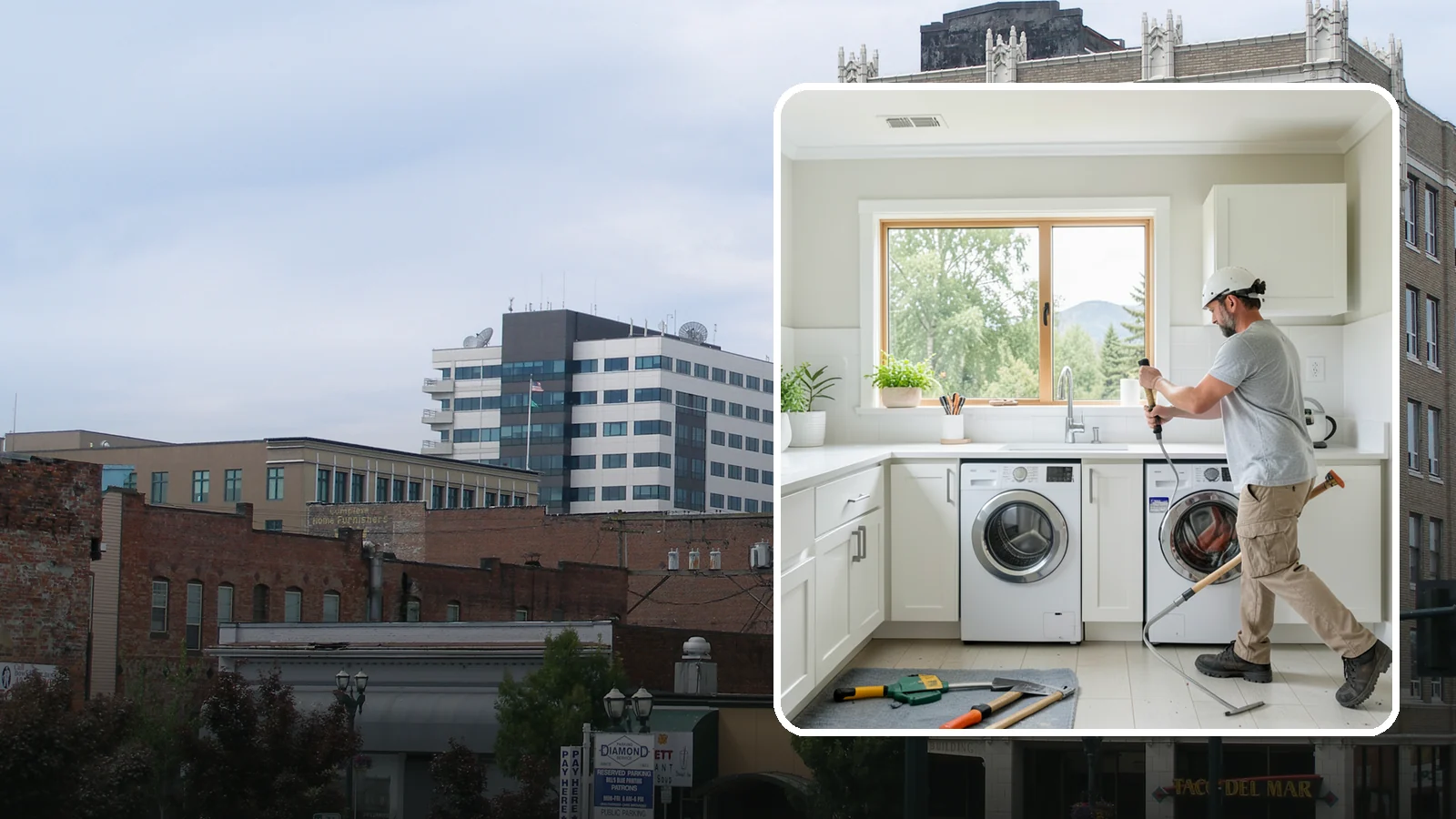 Laundry Room Remodeling in Everett, Snohomish County, WA - We remodel tired Puget Sound laundry rooms into bright, efficient spaces built to handle the region's constant moisture.