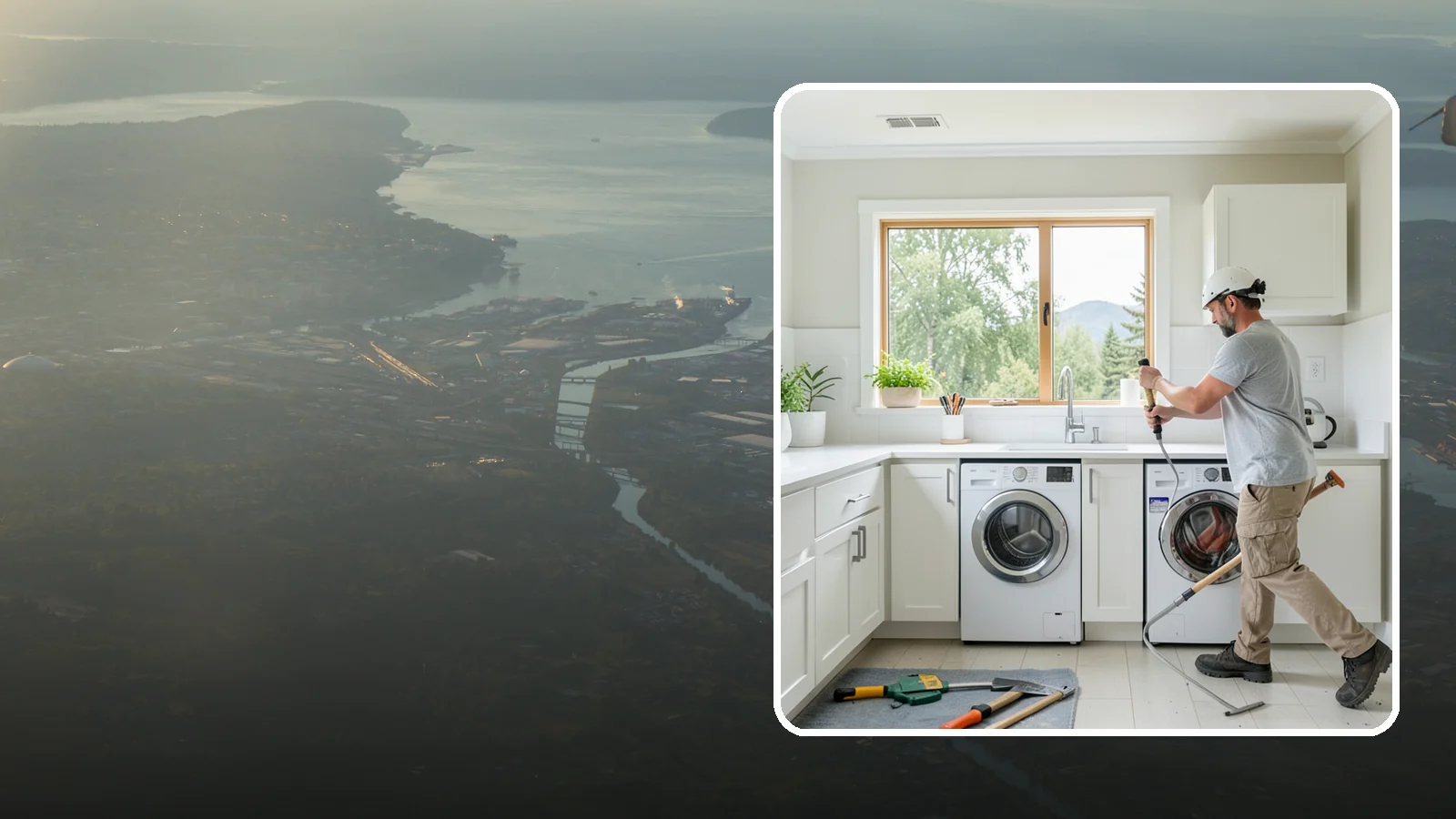 Laundry Room Remodeling in Fife, Pierce County, WA - We remodel tired Puget Sound laundry rooms into bright, efficient spaces built to handle the region's constant moisture.