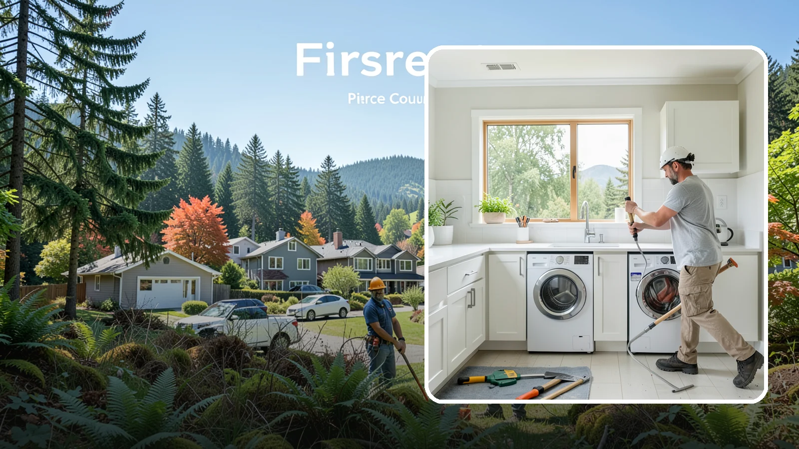 Laundry Room Remodeling in Fircrest, Pierce County, WA - We remodel tired Puget Sound laundry rooms into bright, efficient spaces built to handle the region's constant moisture.
