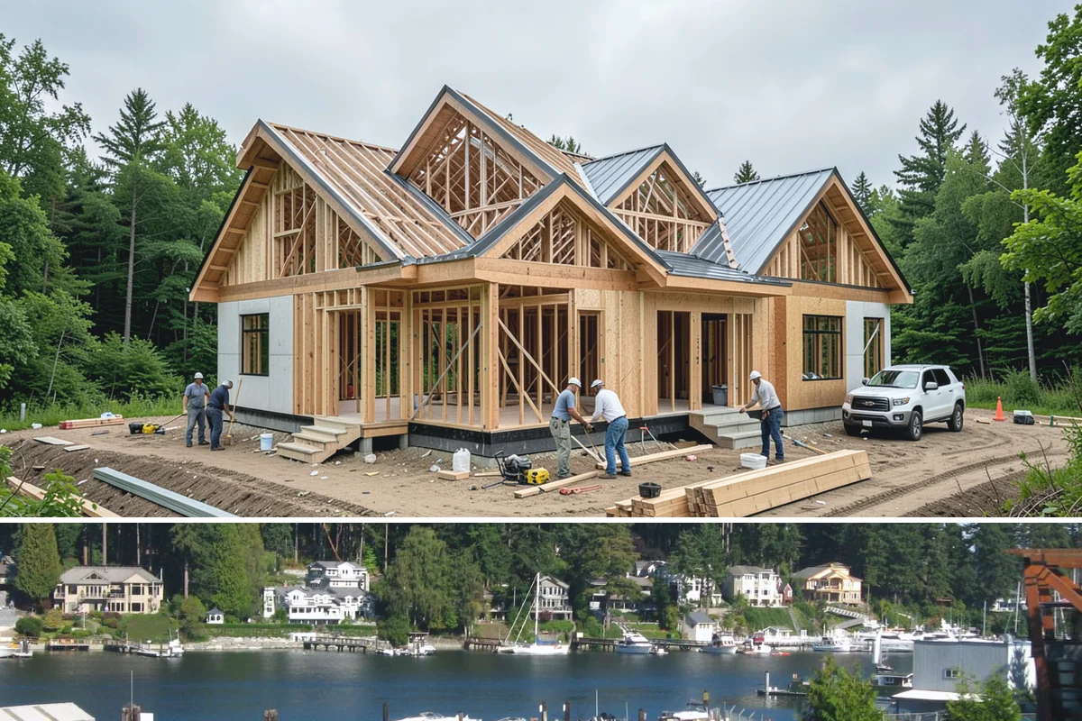 Laundry Room Remodeling in Gig Harbor, Pierce County, WA - Late fall through winter is an ideal time to remodel an interior laundry room since the work stays dry indoors while PNW rain...