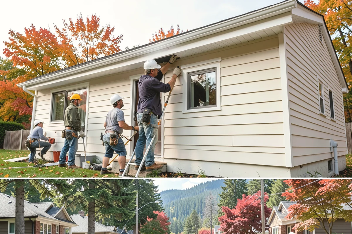 Laundry Room Remodeling in Hunts Point, King County, WA - Late fall through winter is an ideal time to remodel an interior laundry room since the work stays dry indoors while PNW rain...