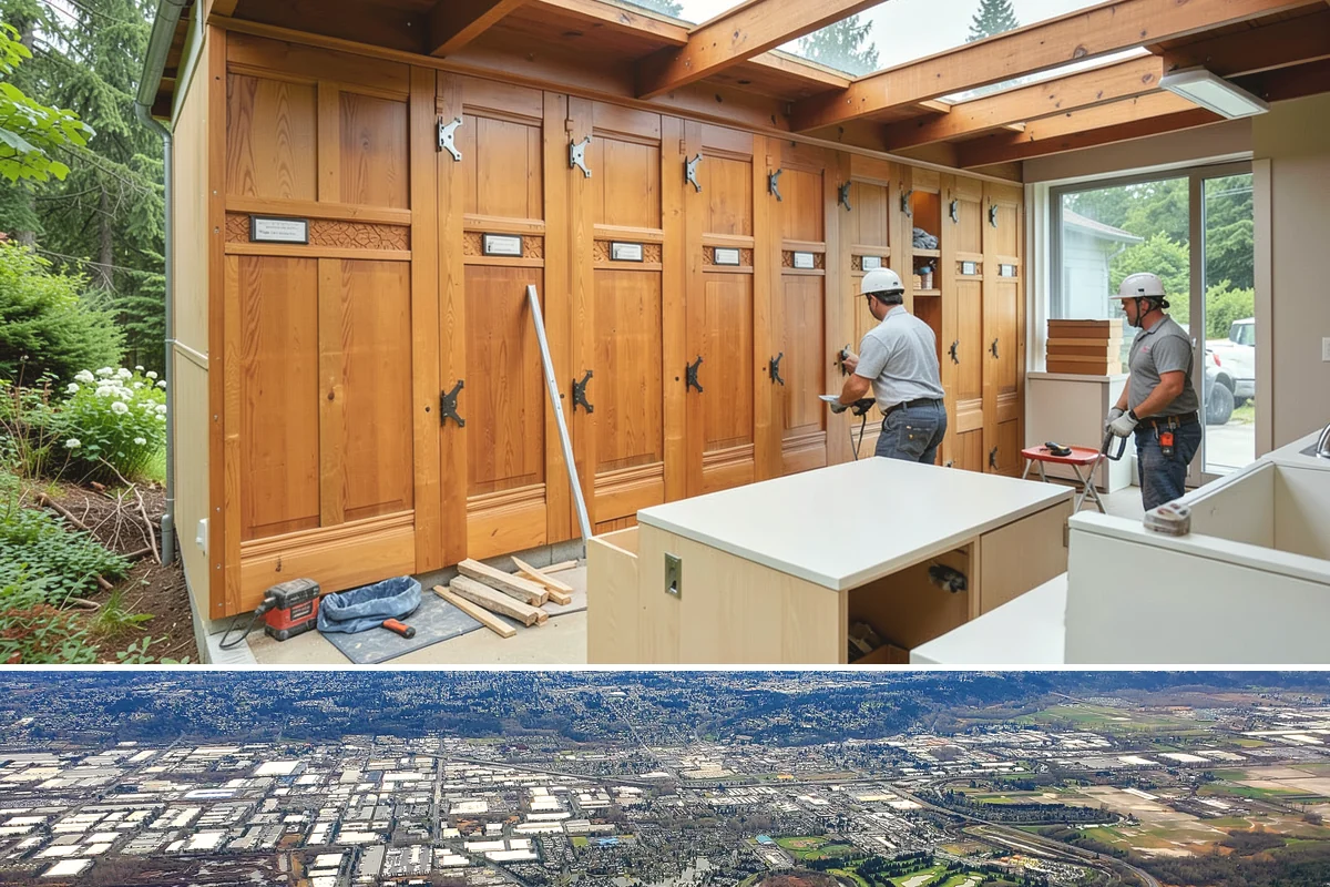 Laundry Room Remodeling in Kent, King County, WA - Late fall through winter is an ideal time to remodel an interior laundry room since the work stays dry indoors while PNW rain...