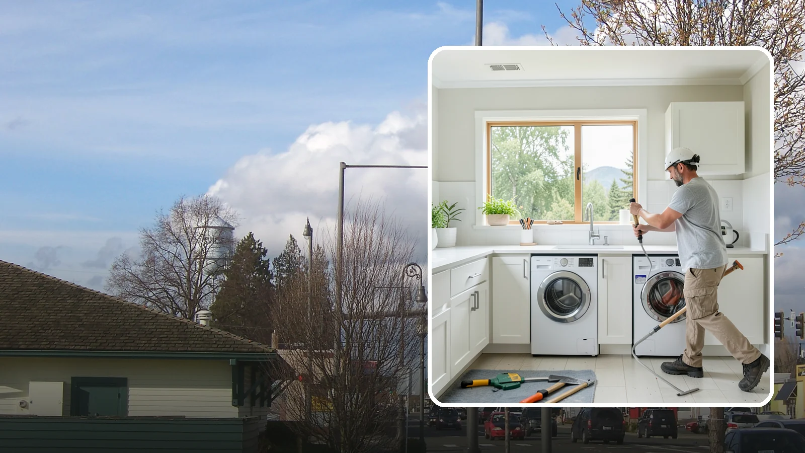Laundry Room Remodeling in Marysville, Snohomish County, WA - We remodel tired Puget Sound laundry rooms into bright, efficient spaces built to handle the region's constant moisture.