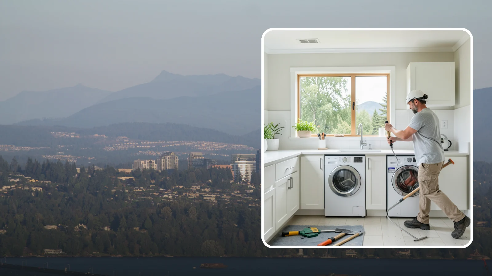 Laundry Room Remodeling in Medina, King County, WA - We remodel tired Puget Sound laundry rooms into bright, efficient spaces built to handle the region's constant moisture.