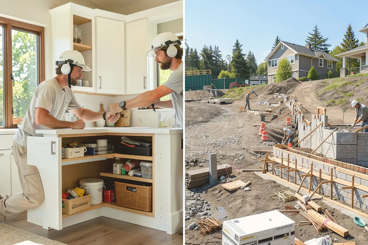 Laundry Room Remodeling in Milton, King County, WA - Walk the existing room and confirm goals, appliance sizes, and budget