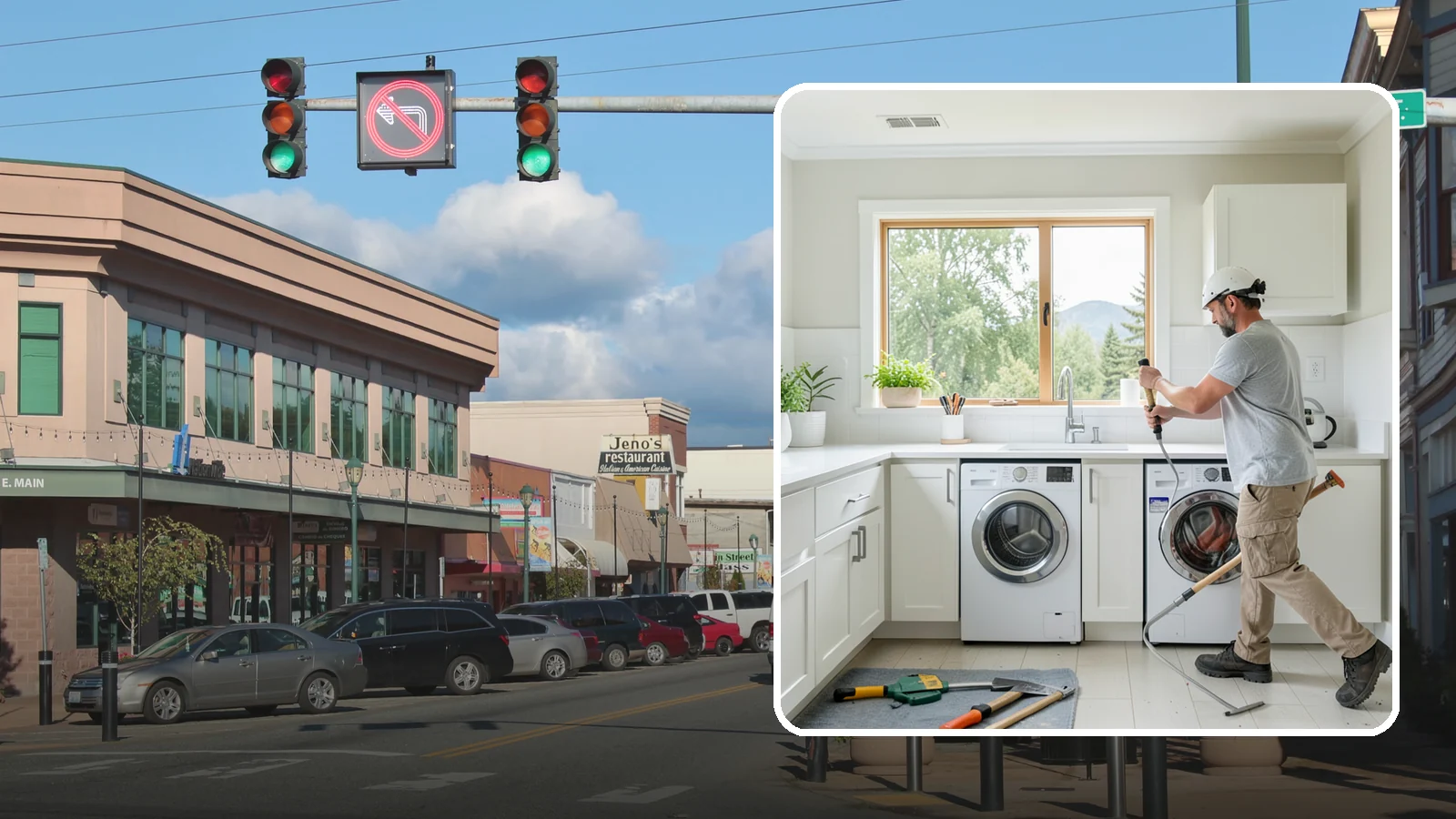 Laundry Room Remodeling in Monroe, Snohomish County, WA - We remodel tired Puget Sound laundry rooms into bright, efficient spaces built to handle the region's constant moisture.