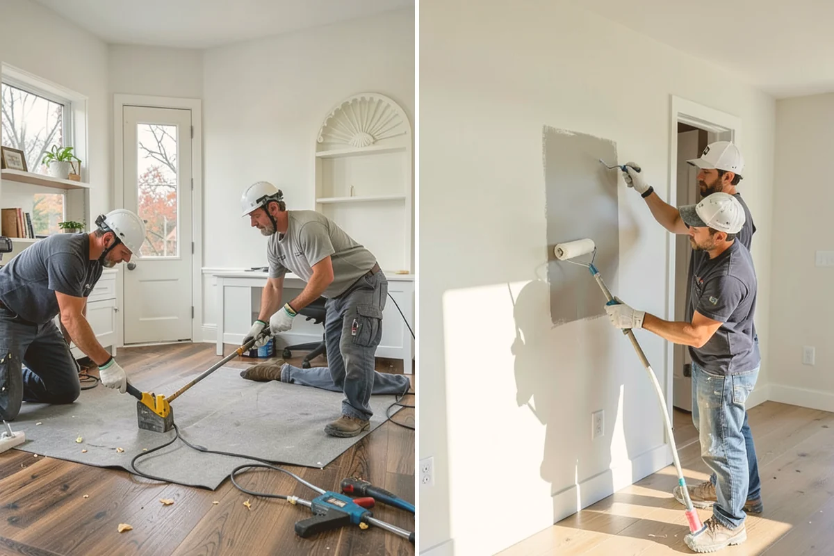 Laundry Room Remodeling in Orting, Pierce County, WA - Walk the existing room and confirm goals, appliance sizes, and budget