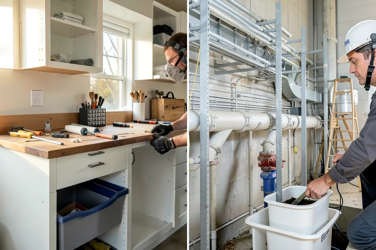 Laundry Room Remodeling in Pacific, King County, WA - Walk the existing room and confirm goals, appliance sizes, and budget